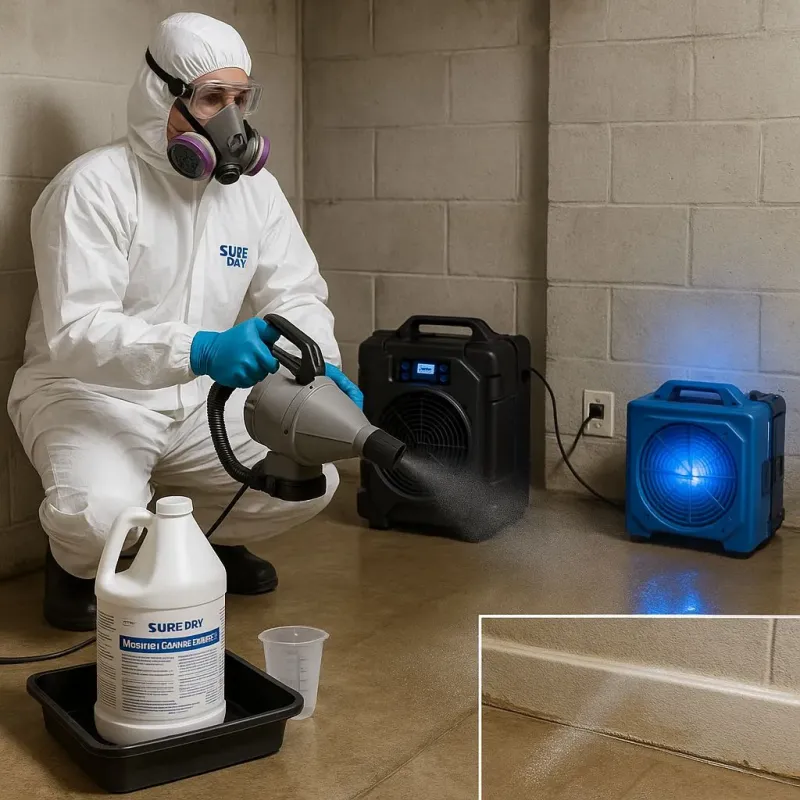 Sanitization and Odor Removal process in Madison, VA
