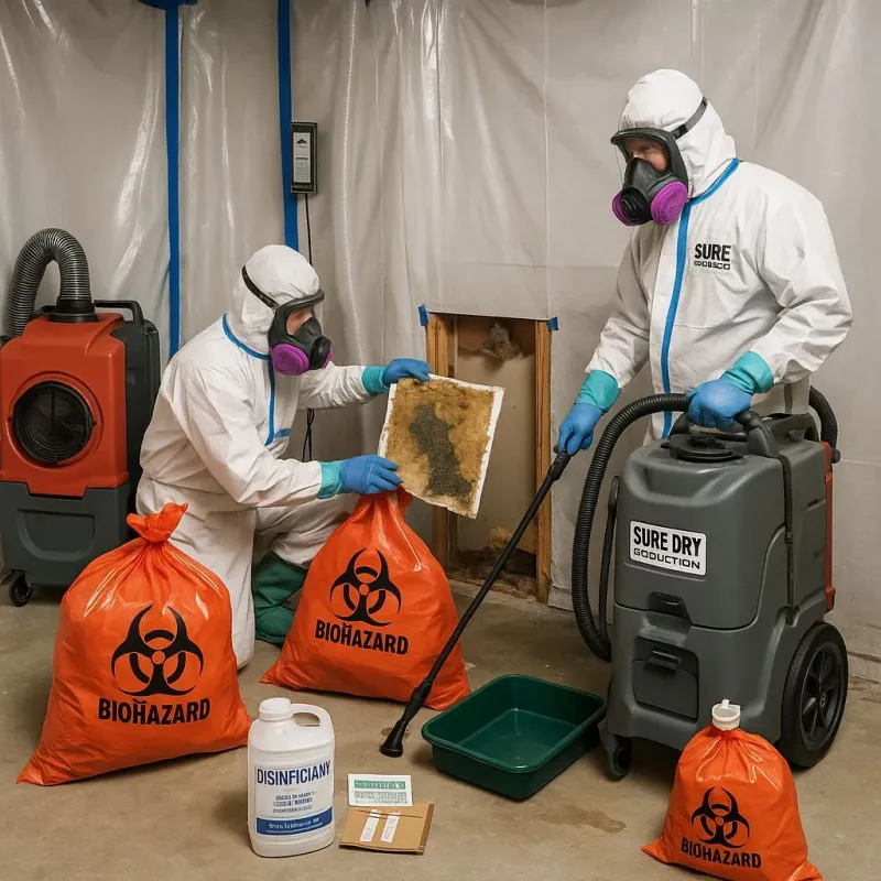 Contaminated Water Handling Protocols process in Madison, VA